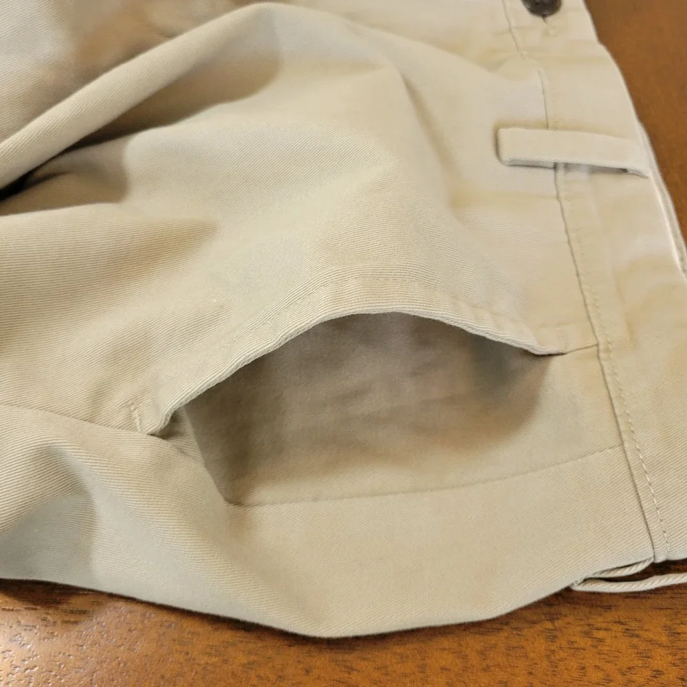 Dockers Mens Easy Khaki Classic Fit Stretch Pants Tan 36x30 All Motion Comfort